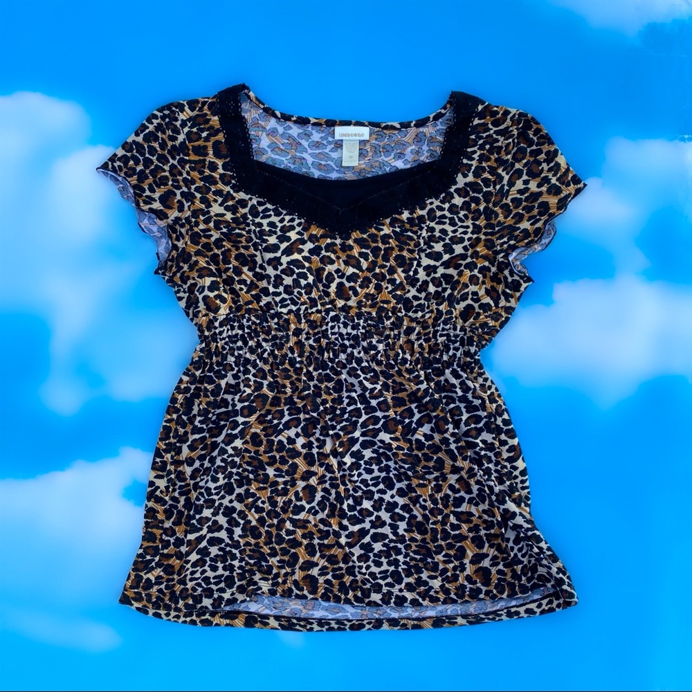 Limited Too! Leopard Print Top